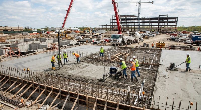 House Slab Construction
